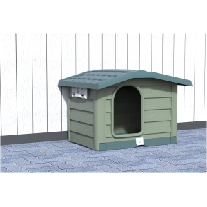 Σπίτι σκύλου Bama Pet Bungalow Medium Green 189x75x62cm
