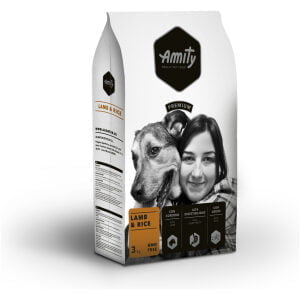 Ξηρά τροφή σκύλου Amity Περιορισμένης Αλλεργικότητας Αρνί και Ρύζι (Low Allergenic) 3kg