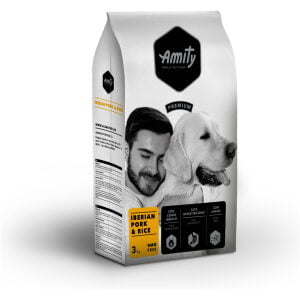 Ξηρά τροφή σκύλου Amity Ιβηρικός Χοίρος 3kg