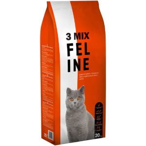 Ξηρά τροφή για γάτες Alinatur Feline Mix 20kg + Δώρο άμμος Benty Sandy απλή 5kg