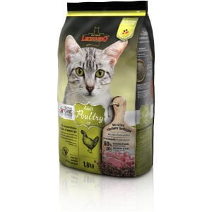 Ξηρά τροφή γάτας LEONARDO Adult Grain Free Πουλερικά 1,8kg + Δώρο άμμος Benty Sandy απλή 5kg
