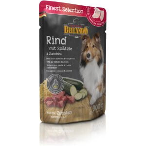 Υγρή τροφή σκύλου σε φακελάκι Belcando Finest Selection - Pouches Βοδινό 300gr