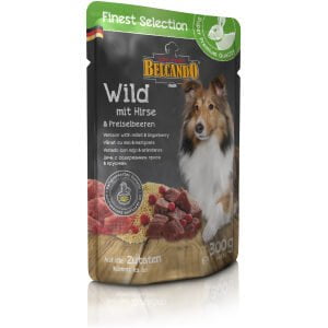Υγρή τροφή σκύλου σε φακελάκι Belcando Finest Selection - Pouches Κυνήγι 300gr