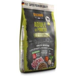Ξηρά τροφή σκύλου BELCANDO Adult Grain Free Πουλερικά 4kg