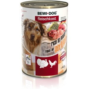 Κονσέρβα σκύλου Bewi-Dog Meat Selection Πουλερικά 400gr
