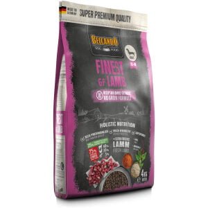 Ξηρά τροφή σκύλου BELCANDO Finest Grain Free Αρνί 4kg