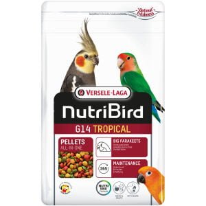 Τροφή Πτηνών Versele-Laga Nutribird Pellets G14 Tropical 1kg