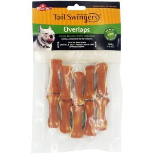 Λιχουδιές σκύλου Tailswingers Κόκαλα με κοτόπουλο 5cm, 100gr