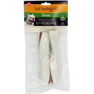 Λιχουδιές σκύλου Tailswingers Chew Twists με Κοτόπουλο 16cm, 120gr