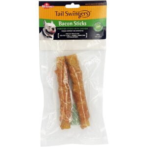 Λιχουδιά σκύλου Tailswingers Sticks Μπέικον με Κοτόπουλο 16cm, 100gr