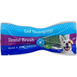 Λιχουδιά σκύλου Tailswingers DENTAL Nutrition brush bones & joints 20gr