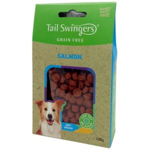Λιχουδιές σκύλου Tailswingers Soft Grain Free Σολομός 125gr