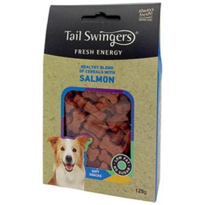 Λιχουδιές σκύλου Tailswingers Soft Snacks Σολομός 125gr