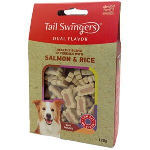 Λιχουδιές σκύλου Tailswingers Dual Flavor Soft Heart Mix 125gr