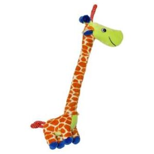 Λούτρινο παιχνίδι σκύλου HappyPet Ropee Rascals Giraffe