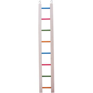 Ξύλινη σκάλα πτηνών HappyPet Wooden Ladder Multi Coloured