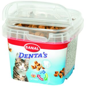 Λιχουδιά γάτας Sanal Cat Denta's cup 75gr