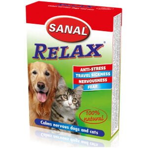 Λιχουδιές σκύλου Sanal Dog/Cat Relax 15tabs