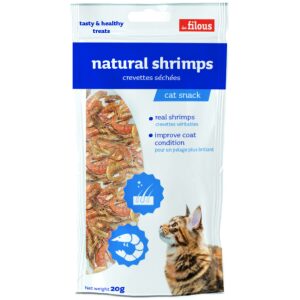Λιχουδιά γάτας Les Filous Cat Natural shrimps 20gr