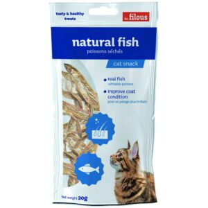 Λιχουδιά γάτας Les Filous Cat Natural fish 20gr