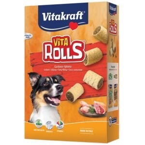 Λιχουδιές σκύλου Vitakraft Vita Rolls Βοδινό και Κοτόπουλο 400gr