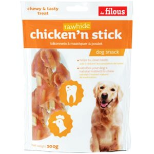 Λιχουδιές σκύλου Les Filous Κοτόπουλο σε Stick 100g