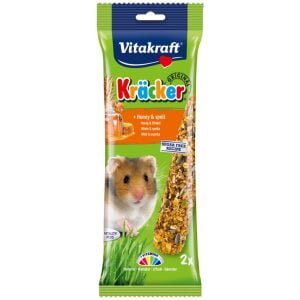 Vitakraft Kracker Duo για χάμστερ με μέλι 2τμχ onesize 112gr