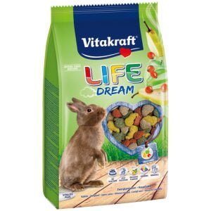 Vitakraft LIFE DREAM Βασική τροφή High Premium κουνέλι 600gr