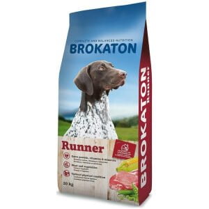 Ξηρά τροφή σκύλου BROKATON RUNNER 20kg
