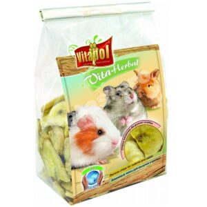 Αποξηραμένη μπανάνα Vitapol banana chips for rodents & rabbits 150gr