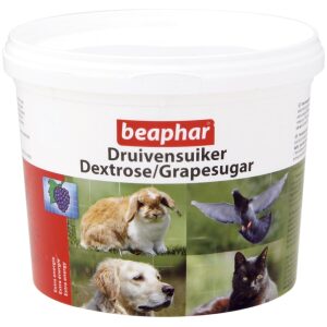 Συμπλήρωμα διατροφής για σκύλους, γάτες, τρωκτικά, πτηνά και άλλα μικρά ζώα Beaphar DEXTROSE 500gr