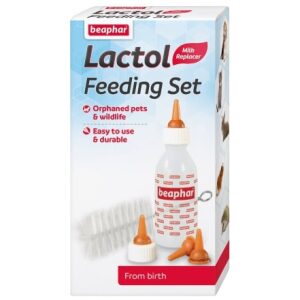 Σετ μπιμπερό για νεογέννητα σκυλάκια και γατάκια Beaphar lactol feeding set