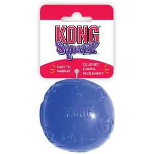 Παιχνίδι σκύλου μπάλα με ήχο KONG Squeezz Ball