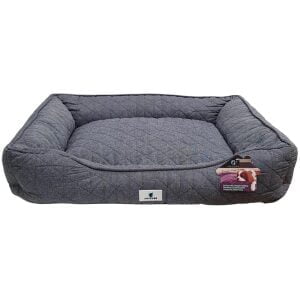 Κρεβάτι σκύλου Nayara γκρι 61-90x48-69x18-21cm