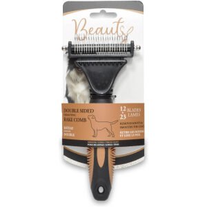 Beauty Double Sided Dematting Comb (12+23 blades)