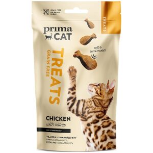 Λιχουδιά γάτας Prima Cat Treat Soft Κοτόπουλο με Catnip 50gr