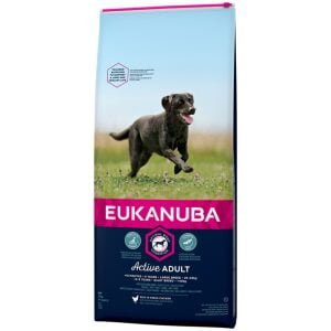 Ξηρά τροφή σκύλου Eukanuba Dog Adult Large Κοτόπουλο 12+2kg
