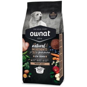 Ξηρά τροφή σκύλου Ownat Ultra Medium Light Γαλοπούλα 3kg