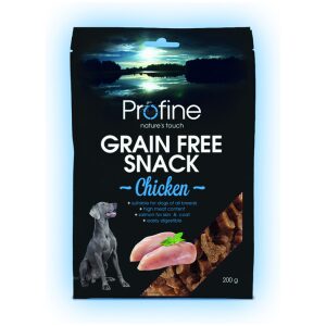Λιχουδιές σκύλου Profine Dog Grain Free Snack Κοτόπουλο 200gr