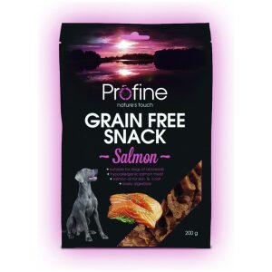 Λιχουδιές σκύλου Profine Dog Grain Free Snack Σολομός 200gr