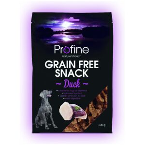 Λιχουδιές σκύλου Profine Dog Grain Free Snack Πάπια 200gr