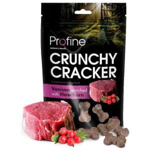 Λιχουδιές σκύλου Profine Crunchy Cracker Ελάφι και Κράταιγο 150gr