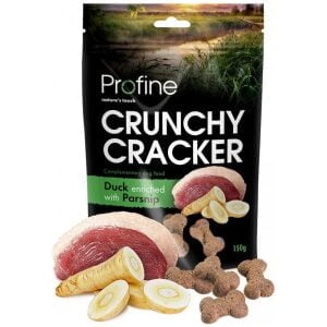 Λιχουδιές σκύλου Profine Crunchy Cracker Πάπια με Παστινάκι 150gr