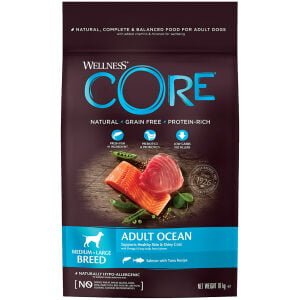 Ξηρά τροφή σκύλου Wellness Core Adult Ocean Σολομός & Τόνος 10kg