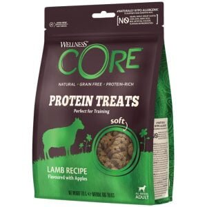 Λιχουδιές σκύλου Wellness Core Protein Bites Soft Αρνί & Μήλο 170gr