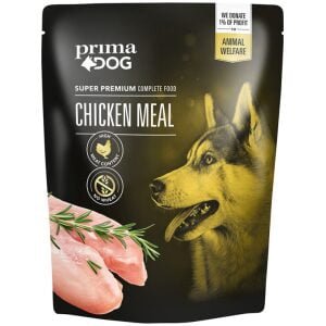 Υγρή τροφή σκύλου σε φακελάκι Prima Dog Meal pouch Κοτόπουλο 260gr