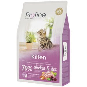 Ξηρά τροφή γάτας Profine Cat Kitten Κοτόπουλο και Ρύζι 10Kg