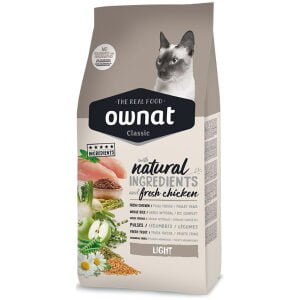 Ξηρά τροφή γάτας Ownat Classic Cat Light 1.5kg