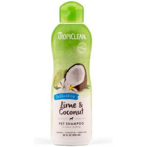 Σαμπουάν για κατοικίδια TropiClean Lime & Coconut -Shed Control Shampoo 355ml
