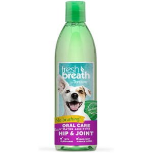 Στοματικό διάλυμα για σκύλους TropiClean Fresh Breath Plus Hip & Joint Water Additive  470ml